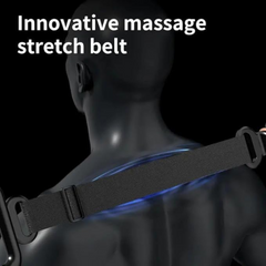Muscle Massage Gun With Belt For Body, Back Neck, Waist Deep Tissue Massager Vibration Muscle Relaxation