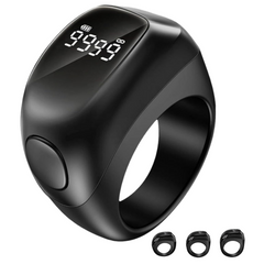 Smart Zikr Ring ZR-05, Digital Tasbih Counter Smart Ring with OLED Display