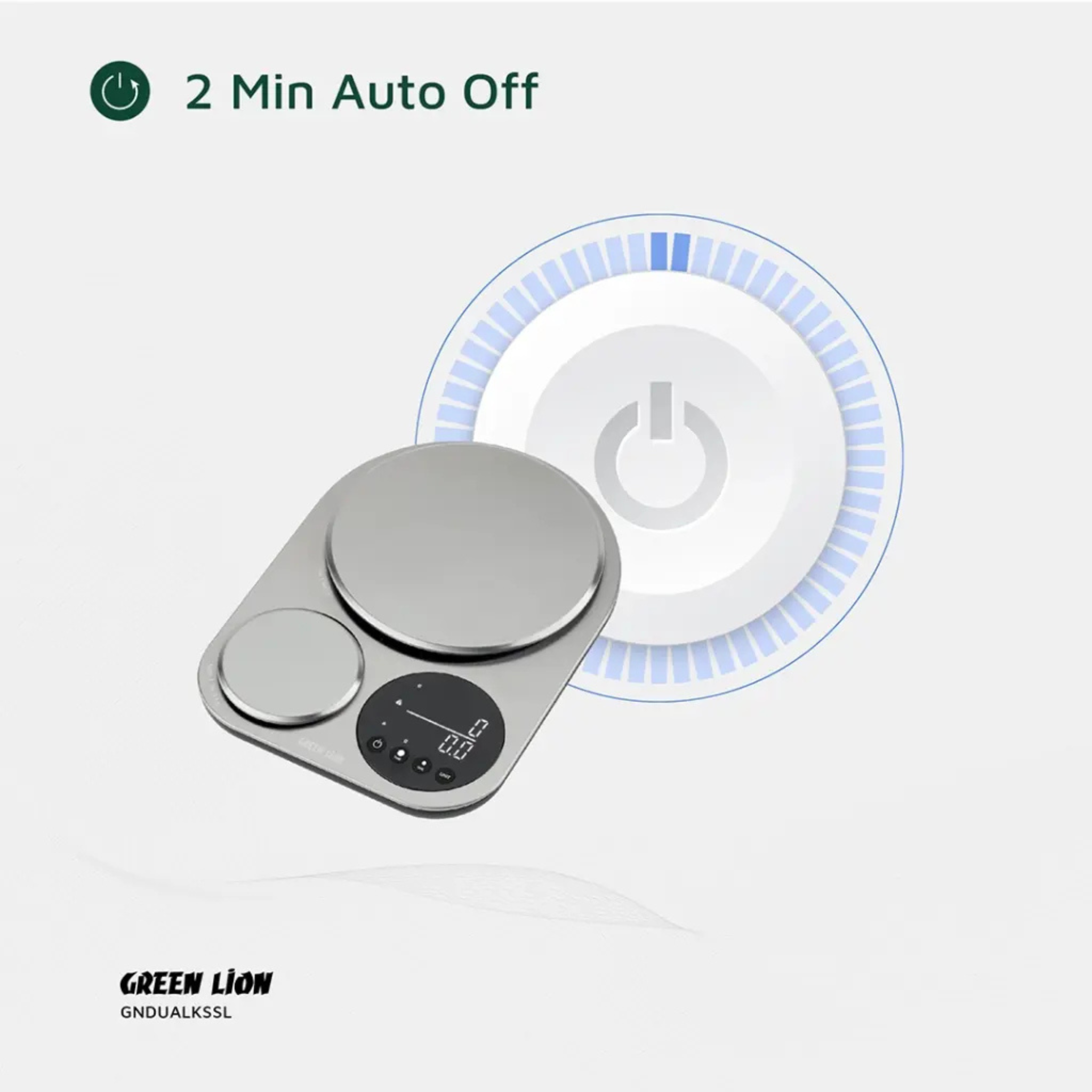 Green Lion Digital Dual Food Weighing Kitchen Scale