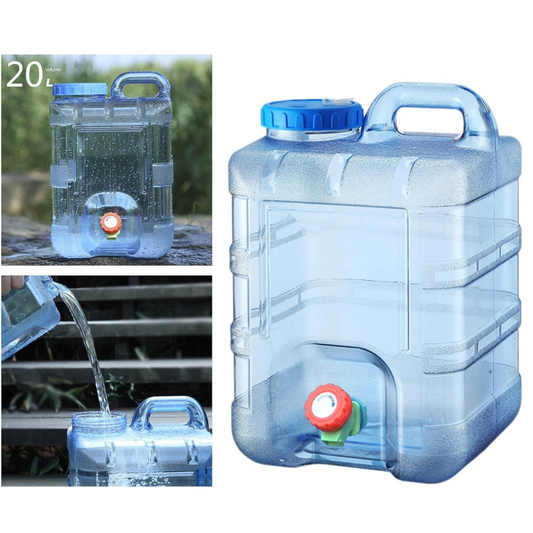 Portable Camping Water Tank Container Can with Spigot Tap
