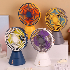 Shaking Head Table Fan / USB Charging Portable Mini Desk Fan