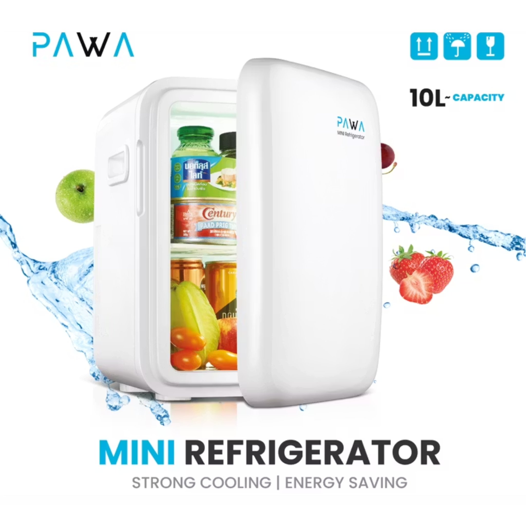 PAWA Mini Refrigerator 10L