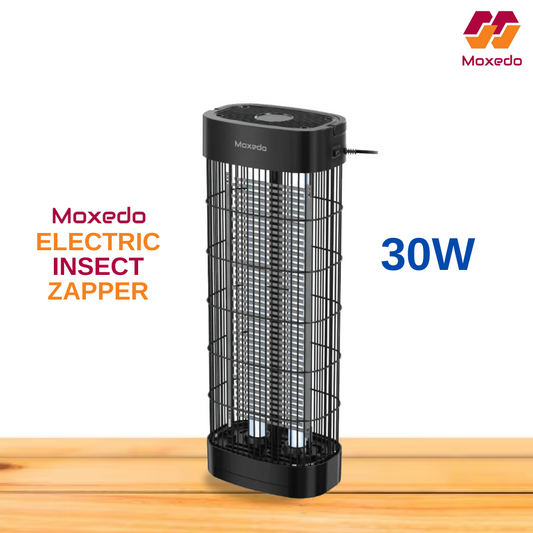 Moxedo Electric Insect Zapper with UV Light, Indoor Mosquito Killer Bug Zapper 30W