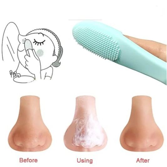 Silicone Face Scrubbing Exfoliator Brush