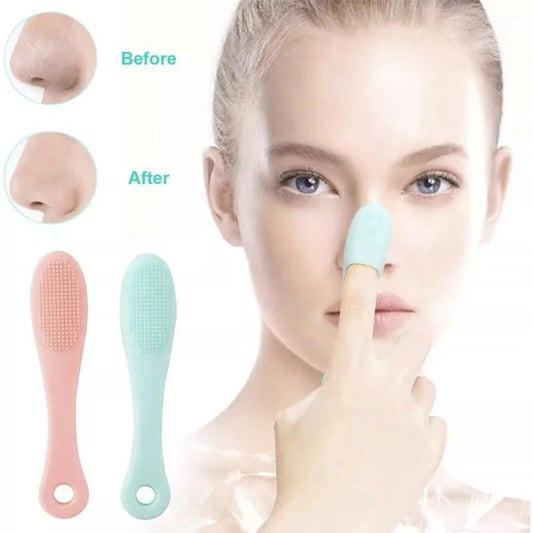 Silicone Face Scrubbing Exfoliator Brush