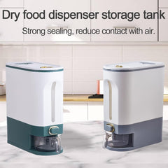 9 Kg Rice Dispenser - Large Capacity Air-tight Grains Storage 9 Kg Rice Dispenser - Large Capacity Air-tight Grains Storage