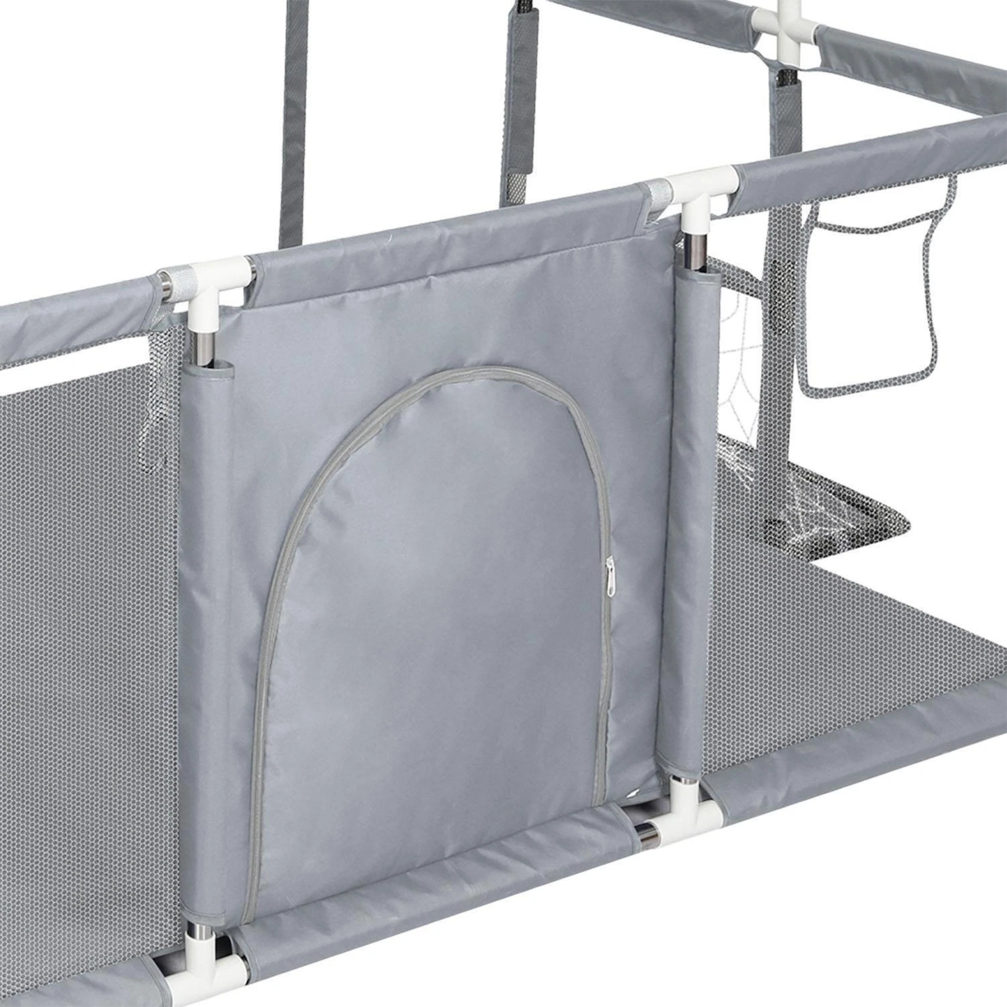 Playpen with Goal Post and Basketball Hoop