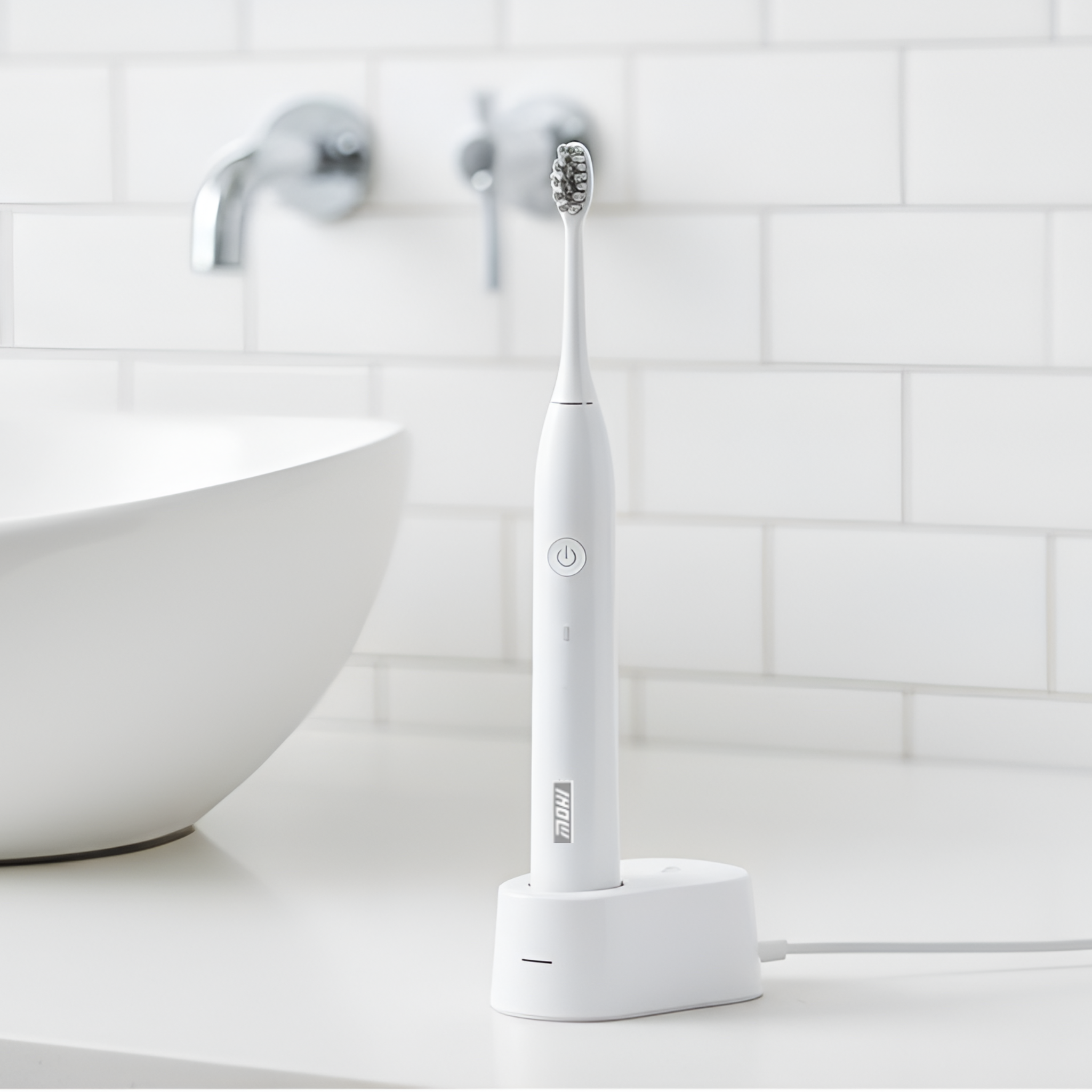 MDHL Sonic Vibration Toothbrush - White