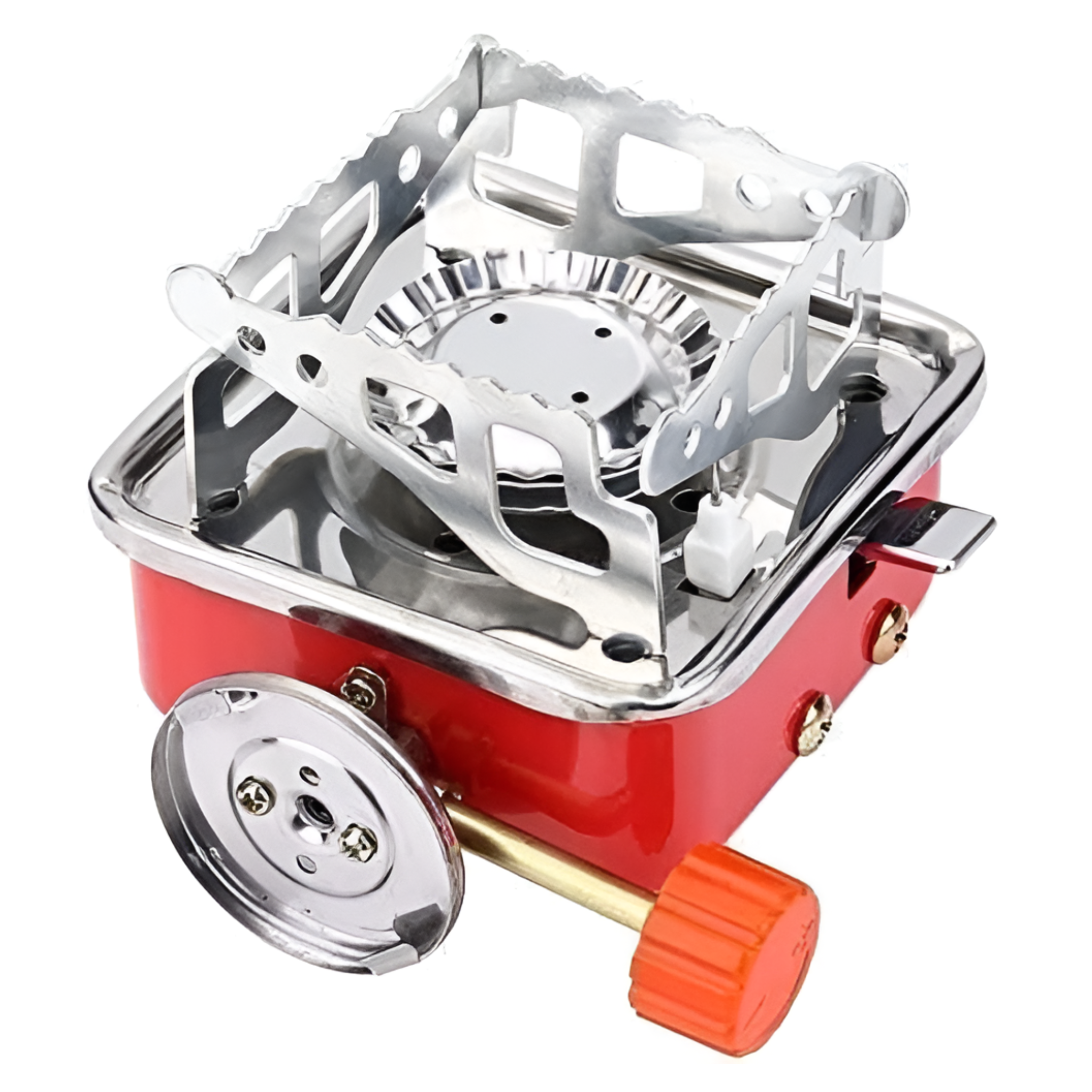 Portable Mini Folding Card Type Gas Stove for Camping and Picnic