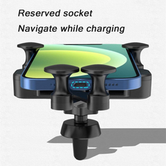 Gravity Sensing Mobile Phone Holder for Car AC Air Vent
