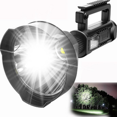 Rechargeable High Power Long Shot Spotlight Flashlight with Tripod Stand