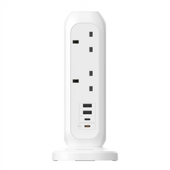شريط طاقة Momax OnePlug مزود بـ 11 منفذًا مع USB شريط طاقة Momax OnePlug مزود بـ 11 منفذًا مع USB