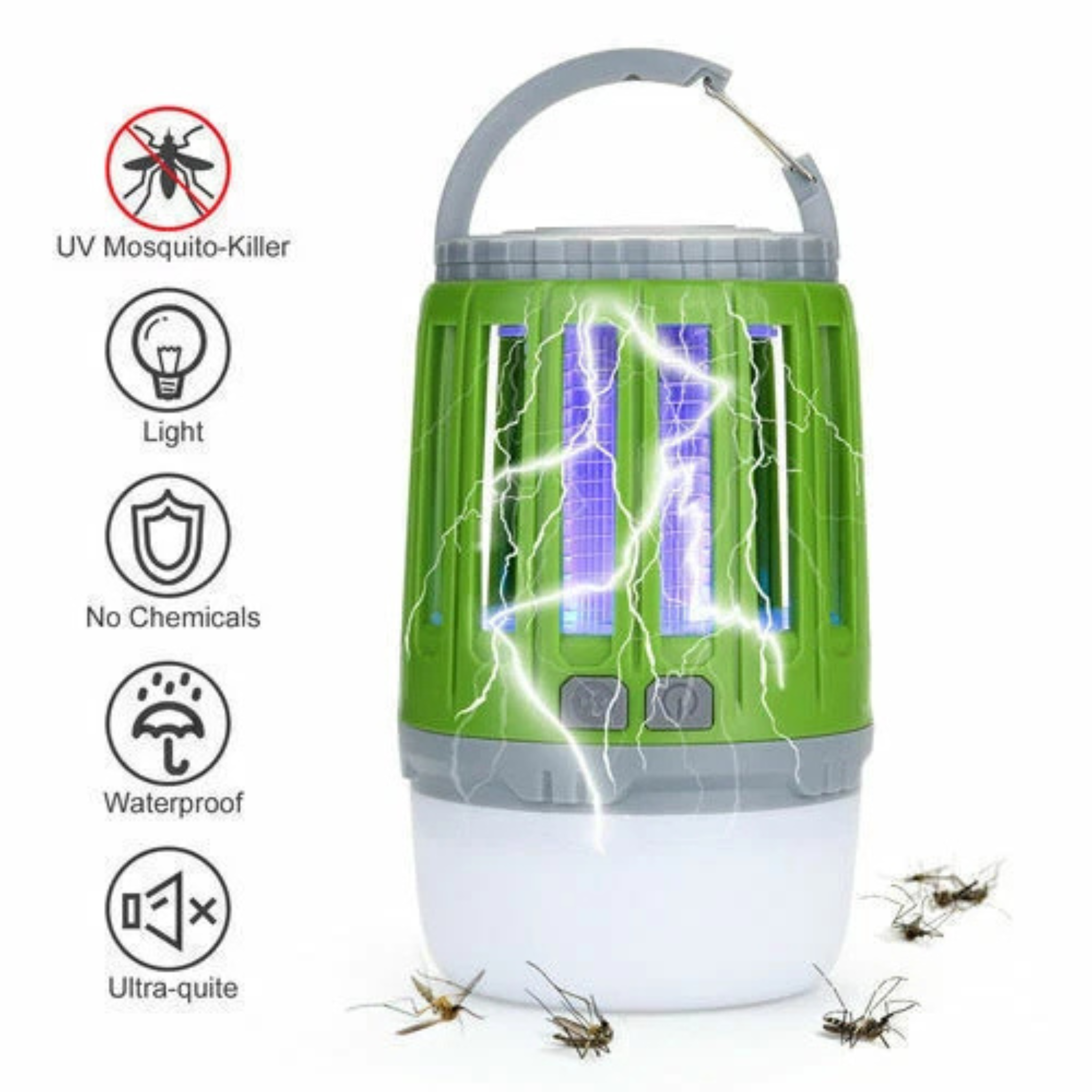 USB Charging Multi Function Mosquito Killer Lamp