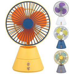 Shaking Head Table Fan / USB Charging Portable Mini Desk Fan