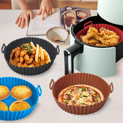 Reusable Non-stick Silicone Air Fryer Basket