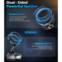 Vacuum Suction Magnetic Phone Holder Mobile Mount K007 Vacuum Suction Magnetic Phone Holder Mobile Mount K007