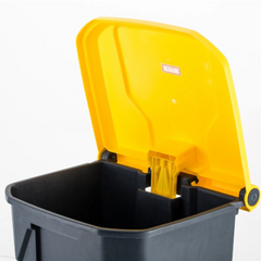 Large Capacity Garbage Bin Trash Can with Lid & Foot Pedal Large Capacity Garbage Bin Trash Can with Lid & Foot Pedal