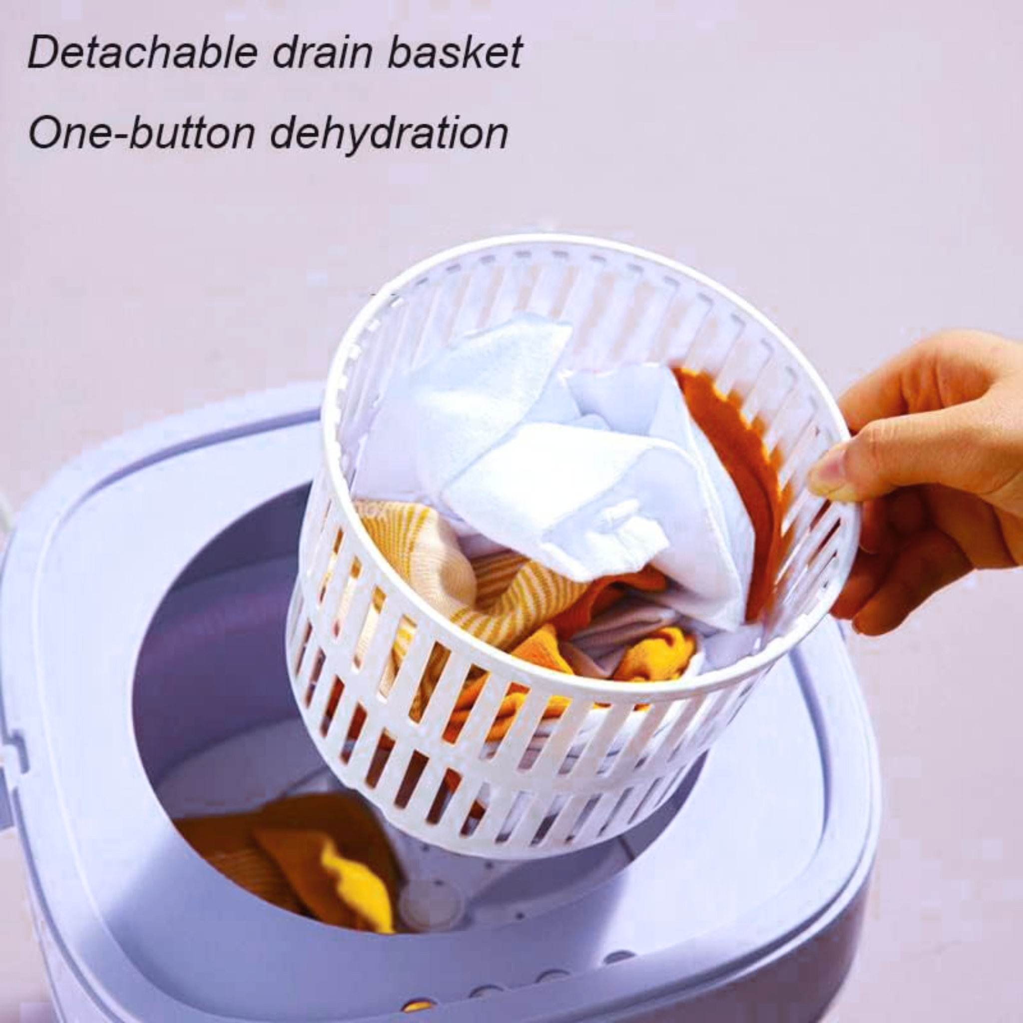 6.5 Liter Portable Washing Machine for Travelers