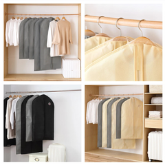 Hanging Garment Bags, Dustproof Clothes Cover with Zipper
