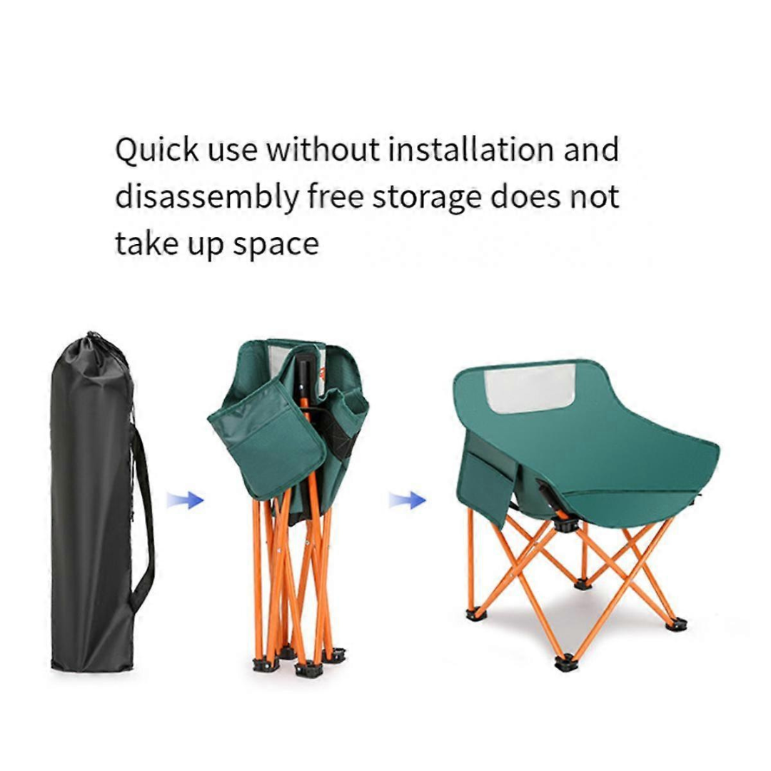 Portable Folding Outdoor Moon Chair for Camping, Fishing & Picnic