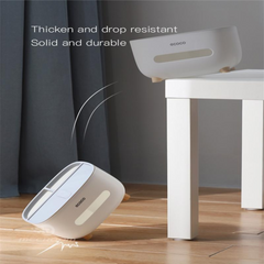 Ecoco Desktop Tissue Box with Organizer Storage for Home, Office, Table
