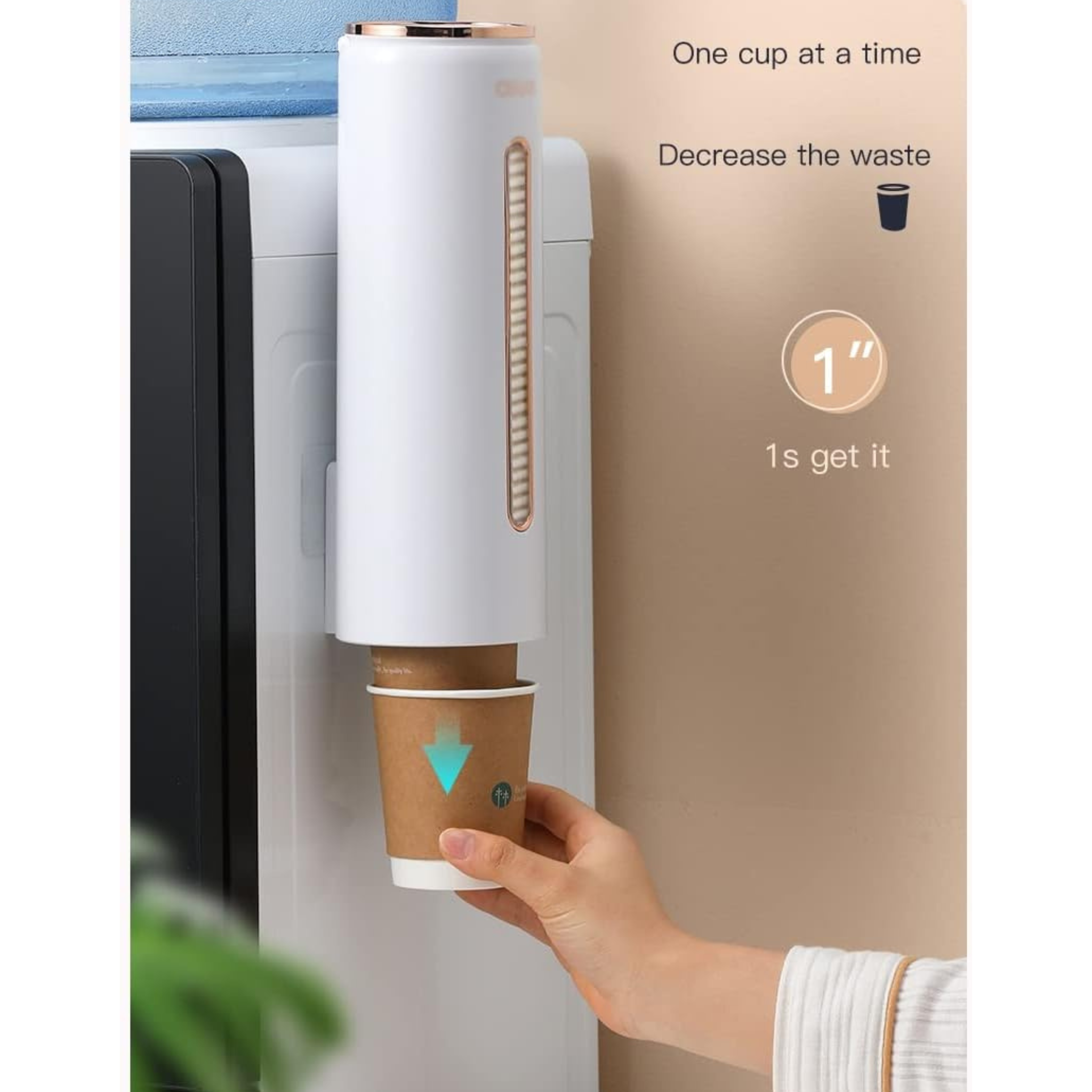 Wall Mounted Automatic Paper Cup Dispenser