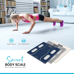 Pawa Smart Body Weighing Scale with Analysis App