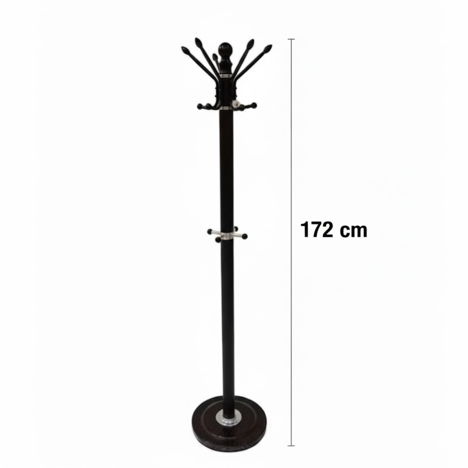 Standing Coat Hanger with Hanging Hooks