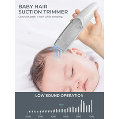 Rechargeable Baby Hair Trimmer, with 3 Auxiliary Combs and Accessories