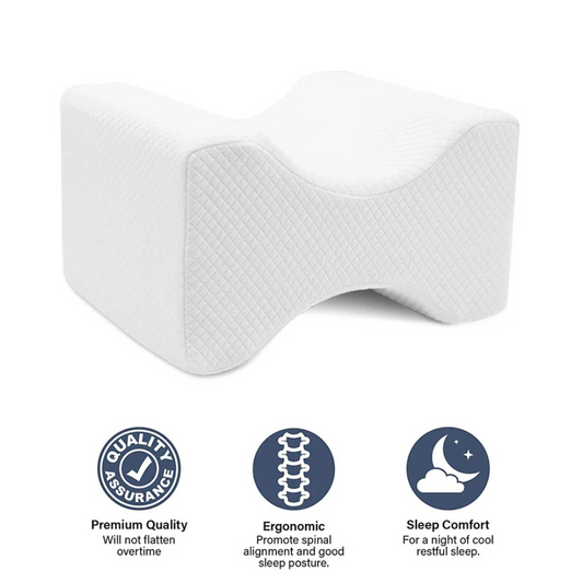 Ergonomic Memory Foam Knee Pillow