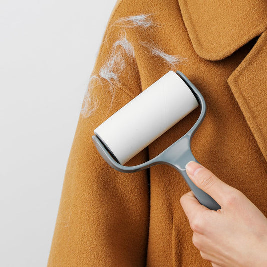 Reusable Lint Remover, Lint Roller with 4 Extra Refills