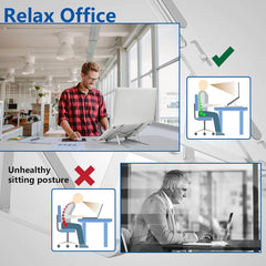 Foldable Ergonomic Aluminium Alloy Laptop Stand