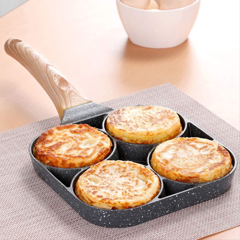4 Hole Non-stick Egg Frying Pan