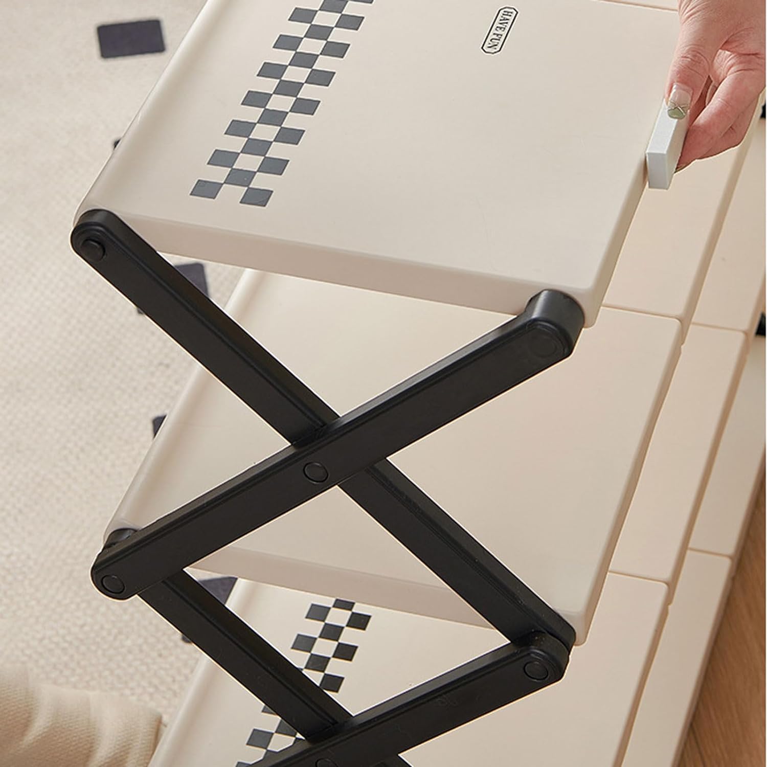 5 Layer Shoe Rack, Foldable Shoe Cabinet for Entryway