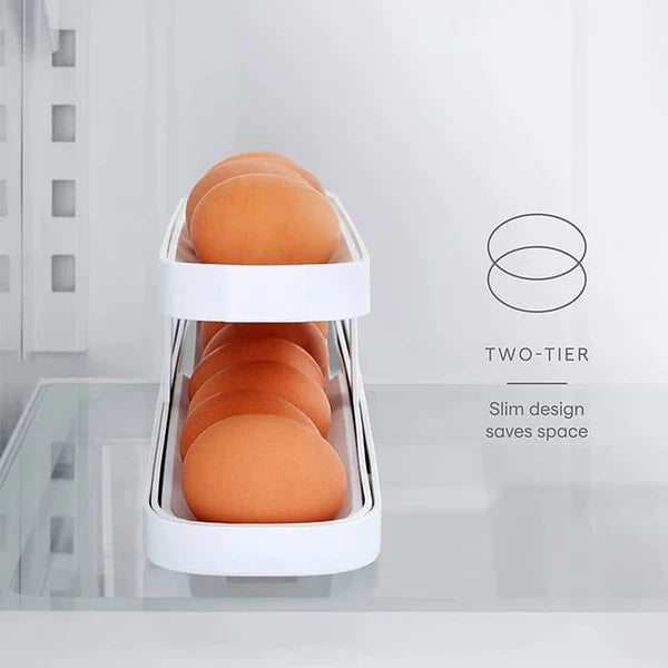 2 Layer Auto Scrolling Egg Rack