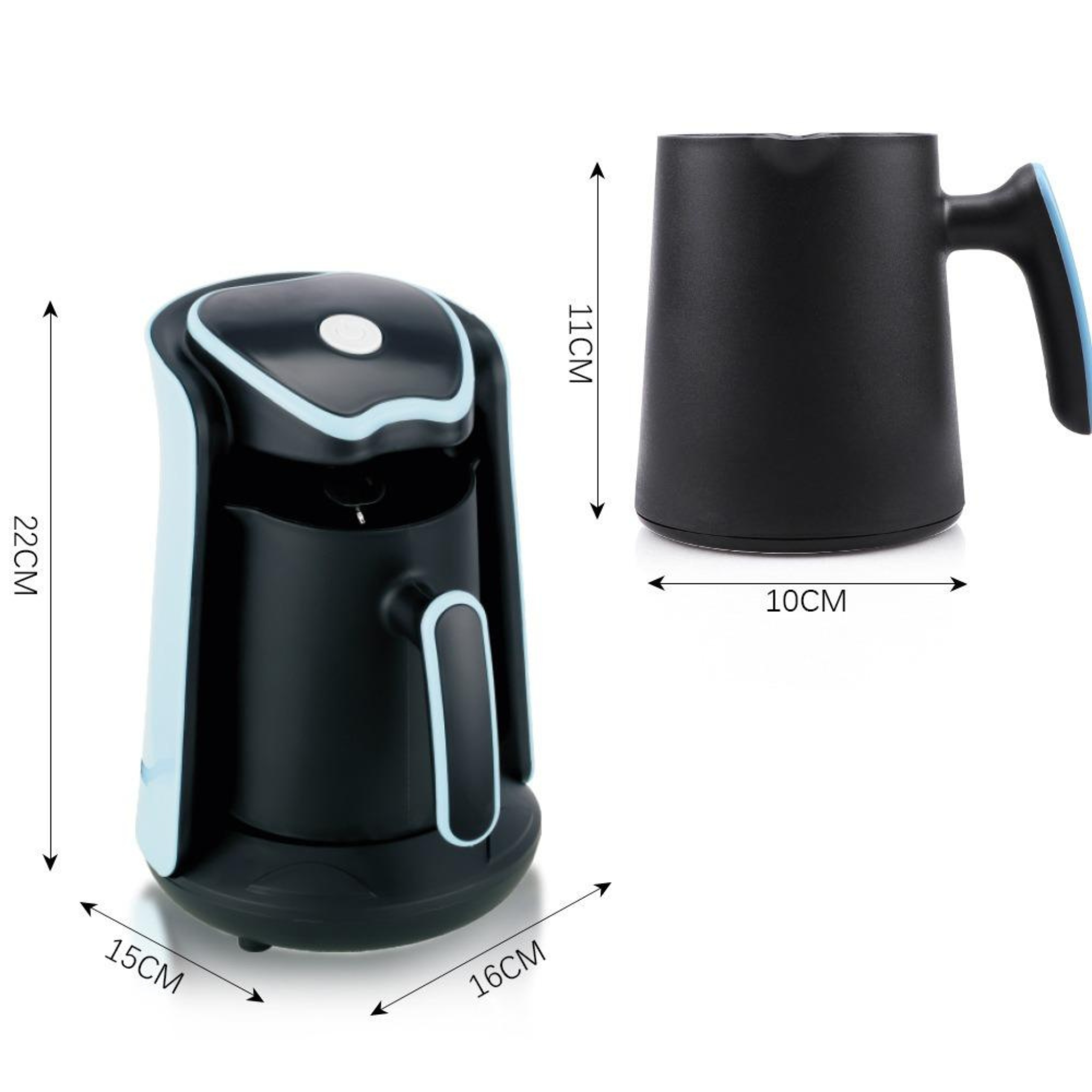 RAF Turkish Coffee Maker with Pot