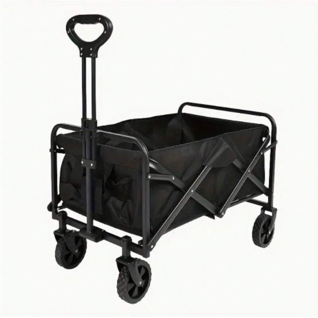 Folding Wagon Trolley Cart for Outdoor Picnic & Camping