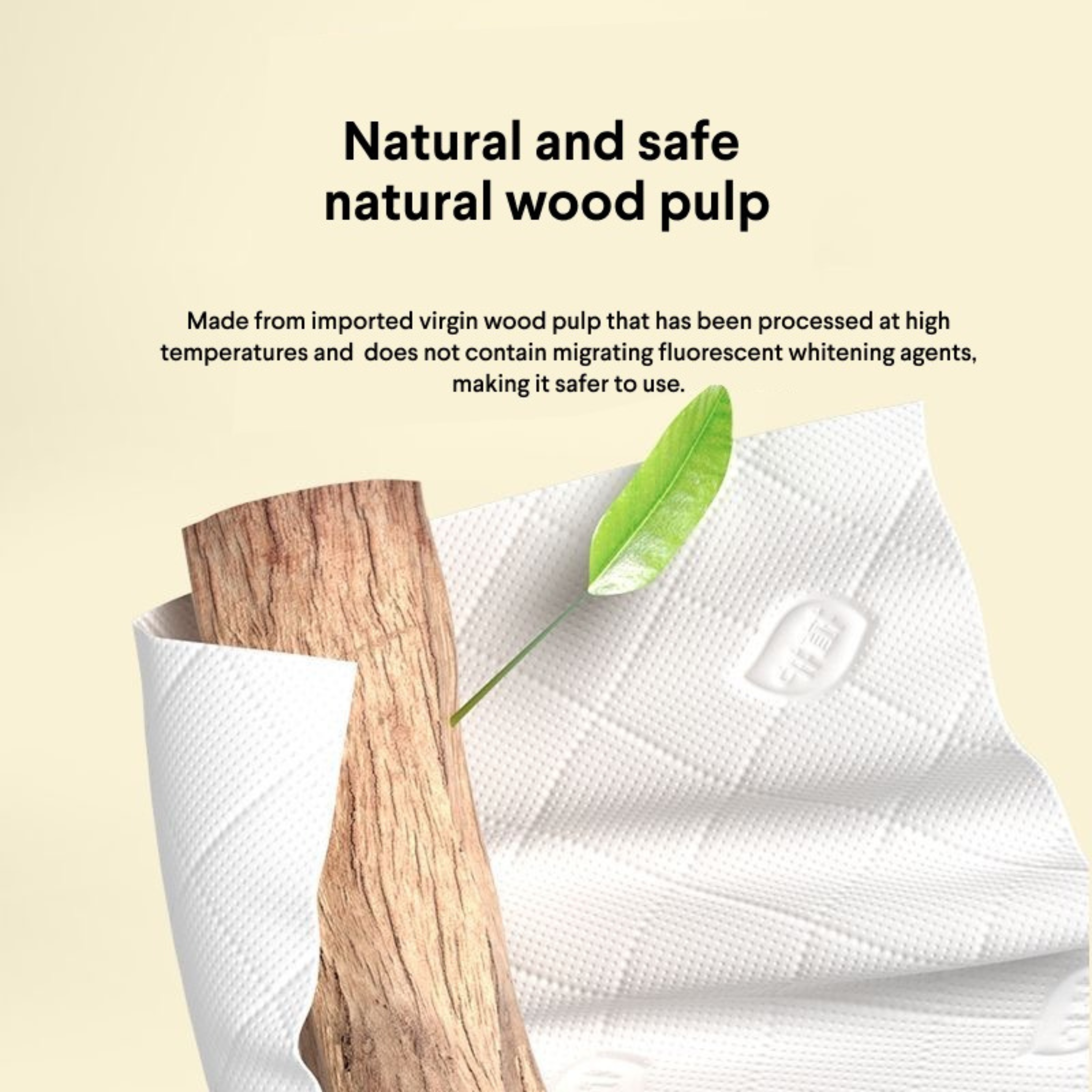 2x Ply Tissue Paper Long Bags with Wall Mounted Hook