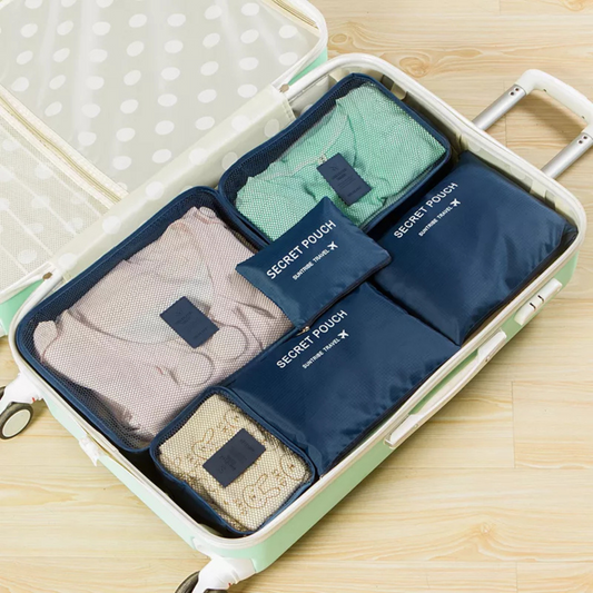 Travel Luggage Organizer Bags 6 Pieces/Set