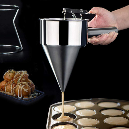 1.2 Liter Stainless Steel Batter Dispenser