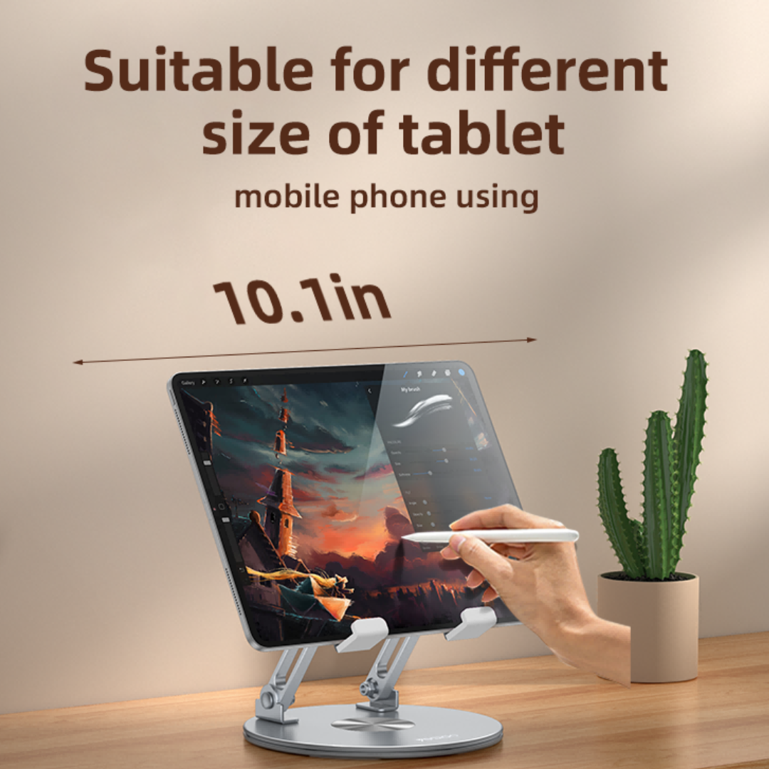 360° Rotation Aluminium Alloy Tablet Holder Stand - Yesido C293