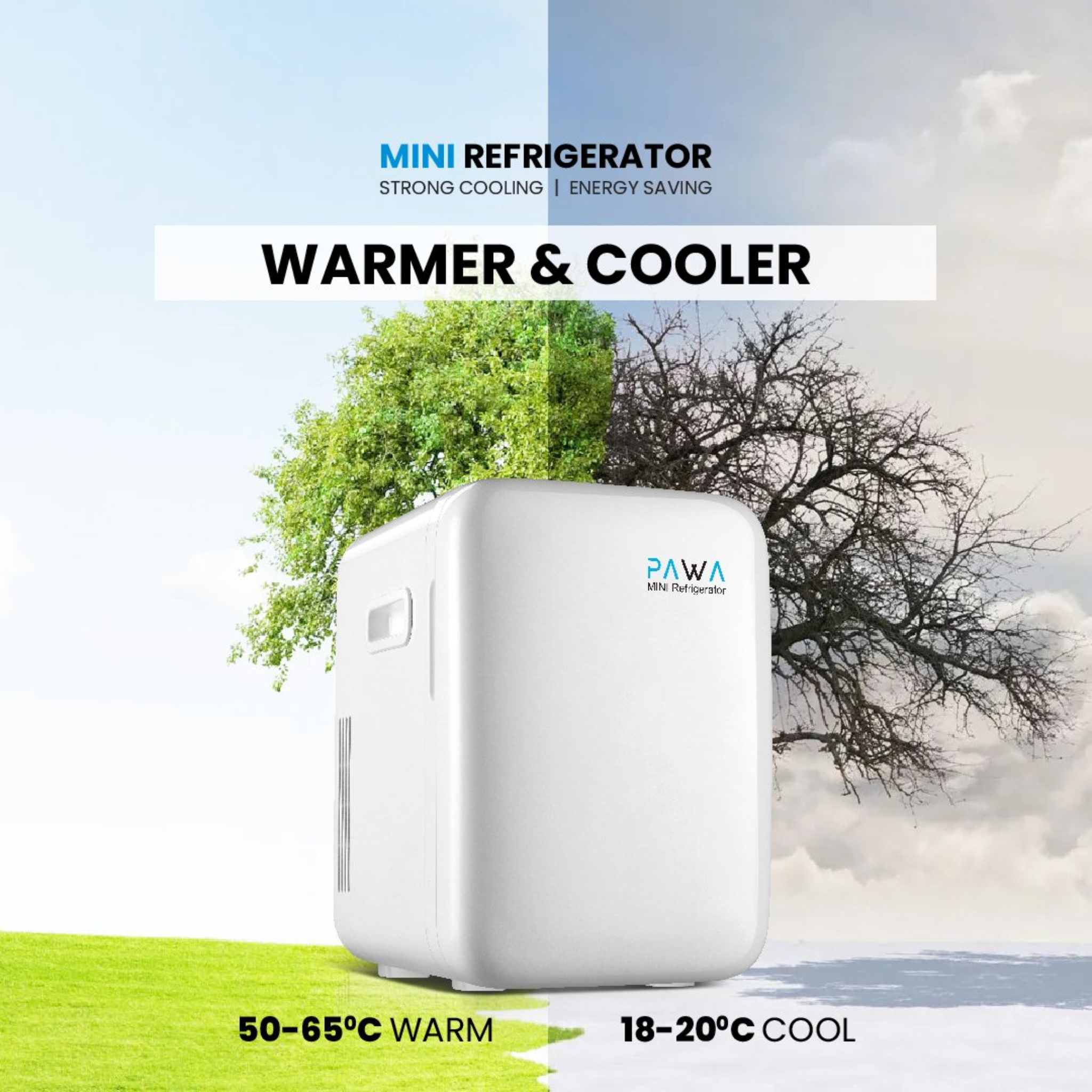 PAWA Mini Refrigerator 10L