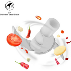 250ml Portable Mini Chopper, USB Rechargeable Electric Blender