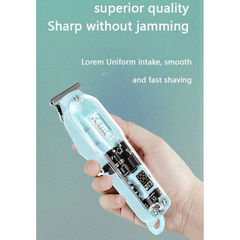 Kemei KM-1133 Transparent Body Professional Hair Clipper for Men