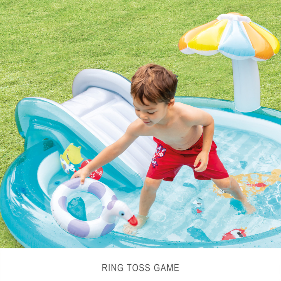 Intex Gator Inflatable Play Center 201 x 170 x 84 cm