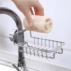 Sponge Holder Rack, Kitchen Sink Faucet Attachment Sponge Holder Rack, Kitchen Sink Faucet Attachment