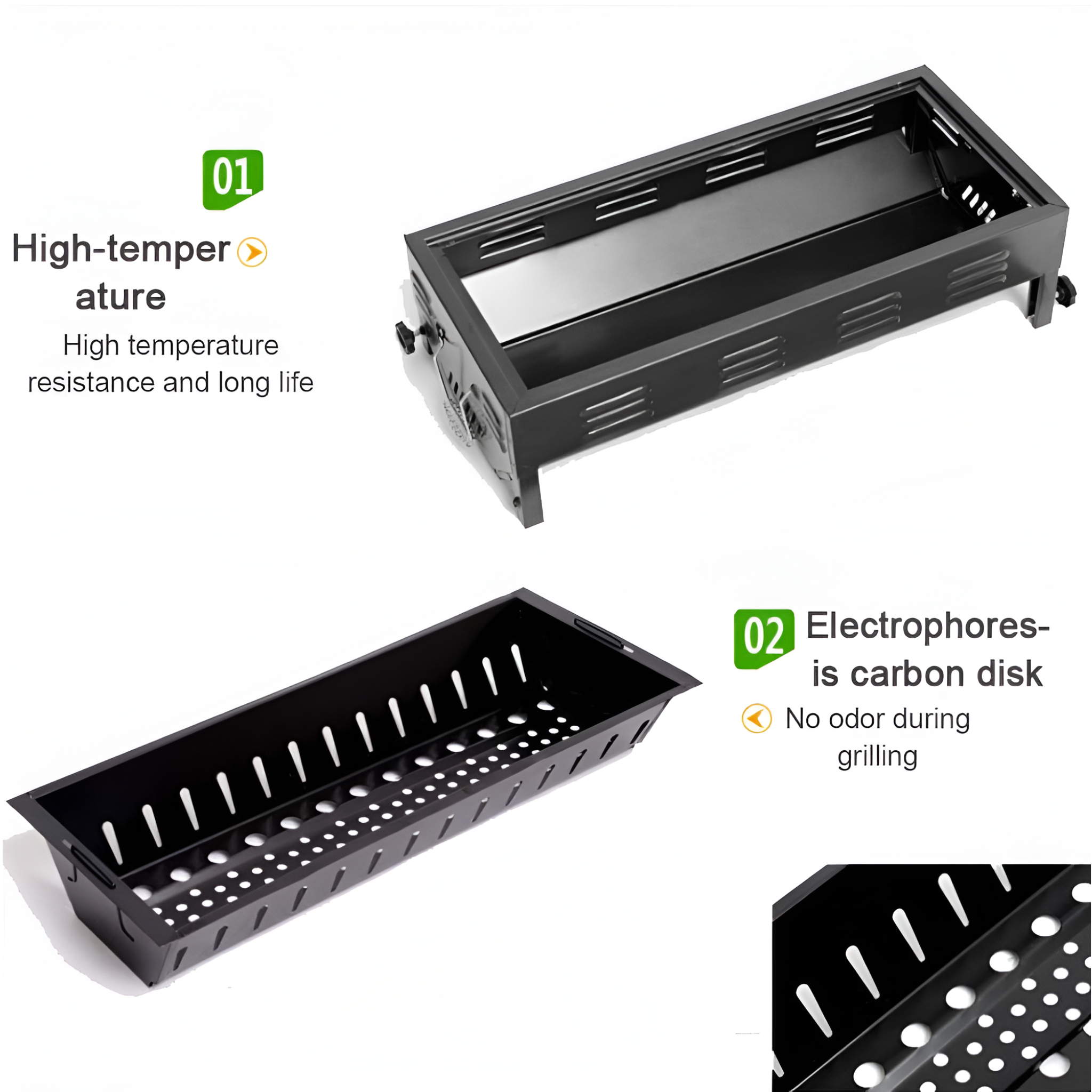 Folding Outdoor Barbecue BBQ Grill Stand