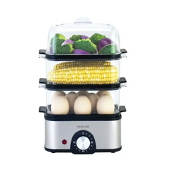 Green Lion 3 Tier Egg Cooker / 500W Egg and Vegetable Steamer Green Lion 3 Tier Egg Cooker / 500W Egg and Vegetable Steamer
