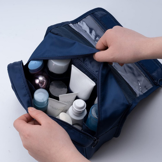 Travel Toiletry Makeup Bag, Cosmetics Organizer Bag