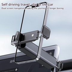 360 Rotation Foldable Desk Phone Mount - Best Mobile Holder for Travelers